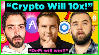 "Institutions Will 10x Crypto" Chainlink and AAVE Founders Explain Why "DeFi Will Win!"
