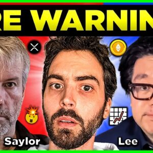 Michael Saylor & Tom Lee issue DIRE WARNING to Bitcoin & Ethereum Holders.