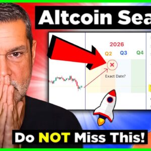 FINALLY REVEALED → Exact Date Altcoin Season in 2026