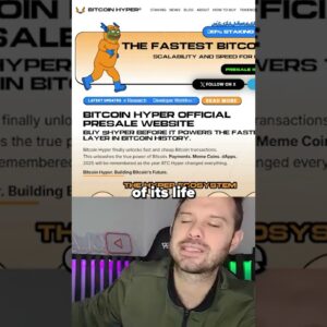 BITCOIN HYPER COULD BE HUGE DON’T MISS IT!!! #cryptocurrency #bestaltcoins #bitcoin