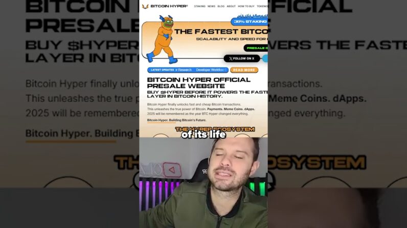 BITCOIN HYPER COULD BE HUGE DON’T MISS IT!!! #cryptocurrency #bestaltcoins #bitcoin
