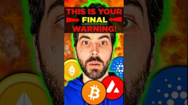 Bitcoin is on the brink (most won't listen)